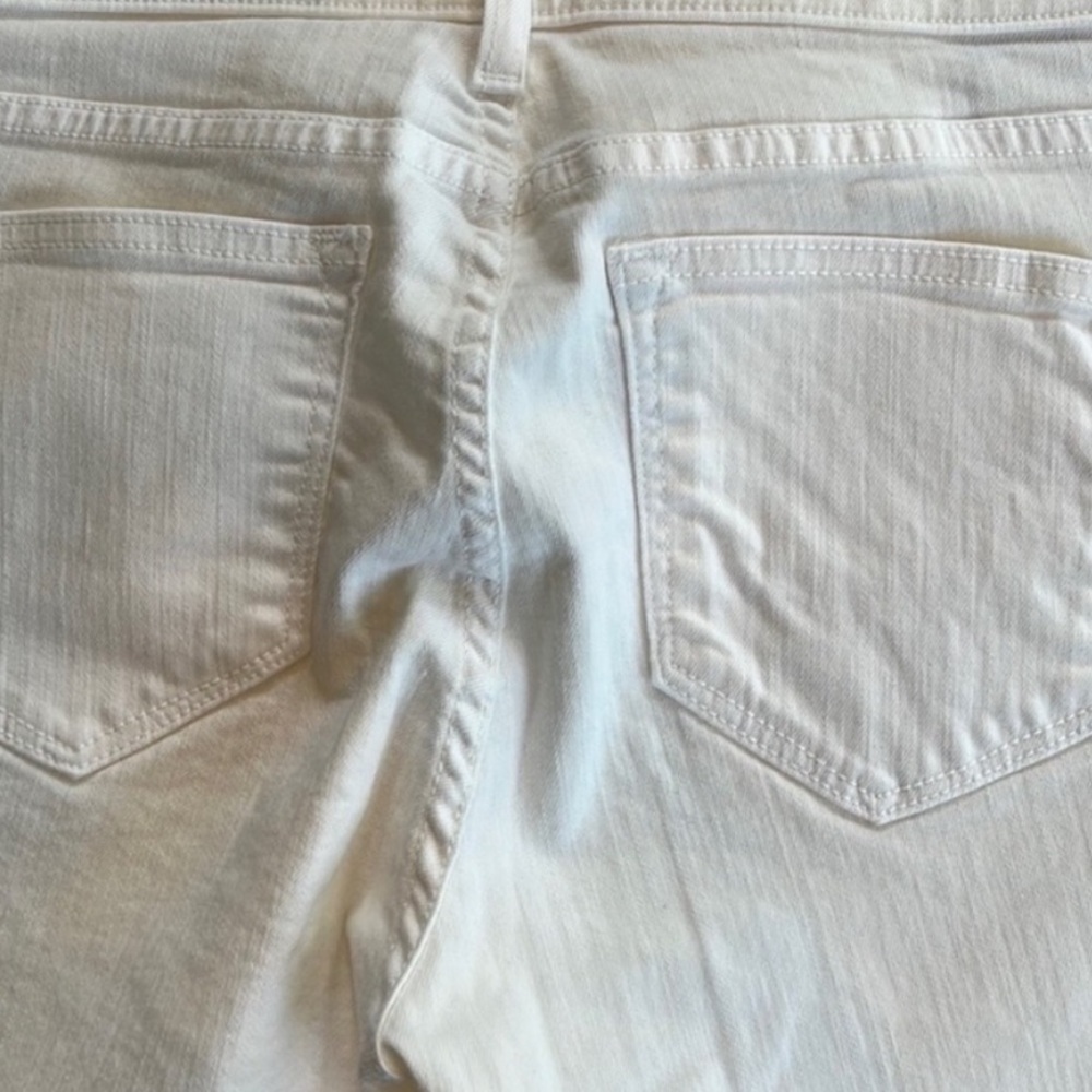 Principle Optimist Fringed Hem White Jeans  Size 31 - Picture 5 of 8